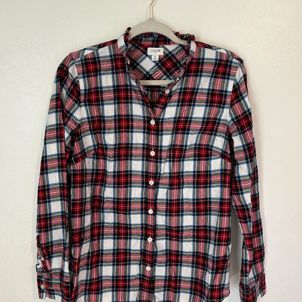 J. Crew Plaid Flannel